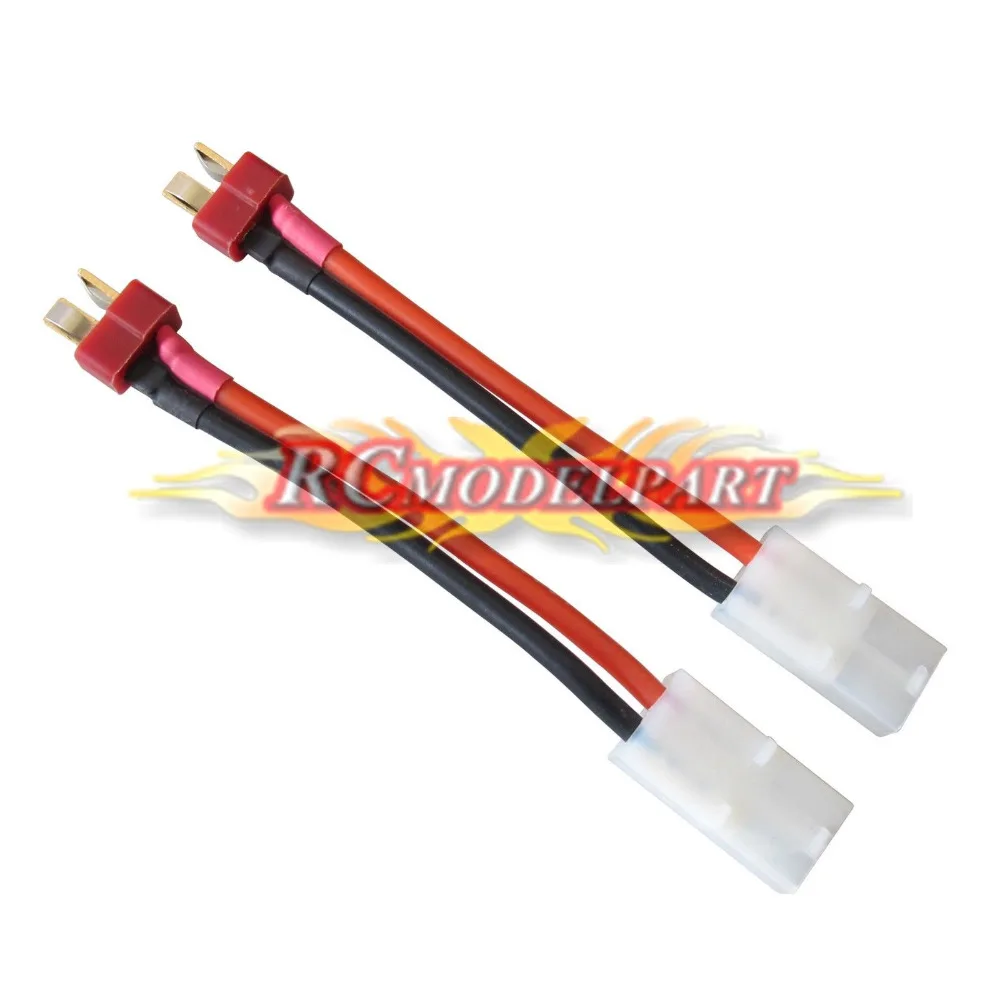 2 шт. Штекерный кабель для аккумулятора ESC 130 мм|t dean|battery connector cablebattery cable |