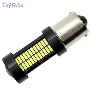 1pcs Tail Light 1156 BA15S P21W 2396 4014 108 SMD LED White Turn Signal Brake Lamp Backup Reverse light