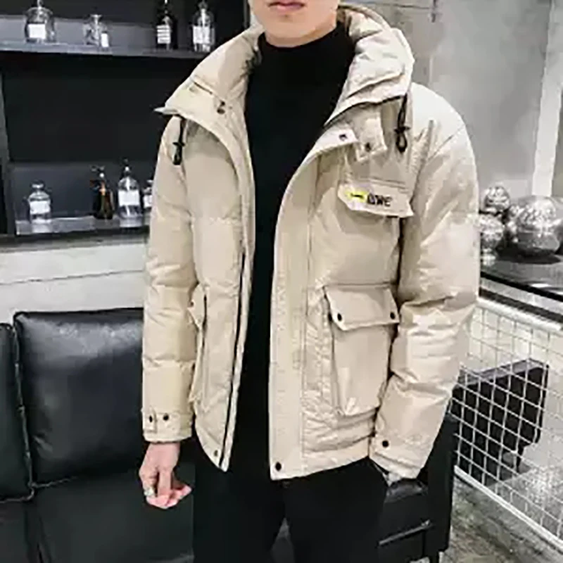 Лидер продаж парка мужские зимние куртки из хлопка Chaquetas Hombre парки повседневная