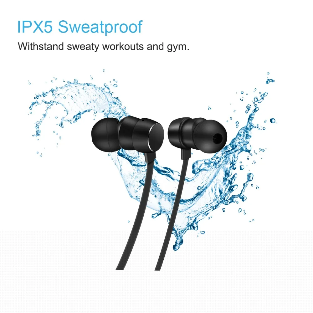 Wavefun Flex Pro Bluetooth наушники спортивные Беспроводной AAC стерео гарнитура для телефона