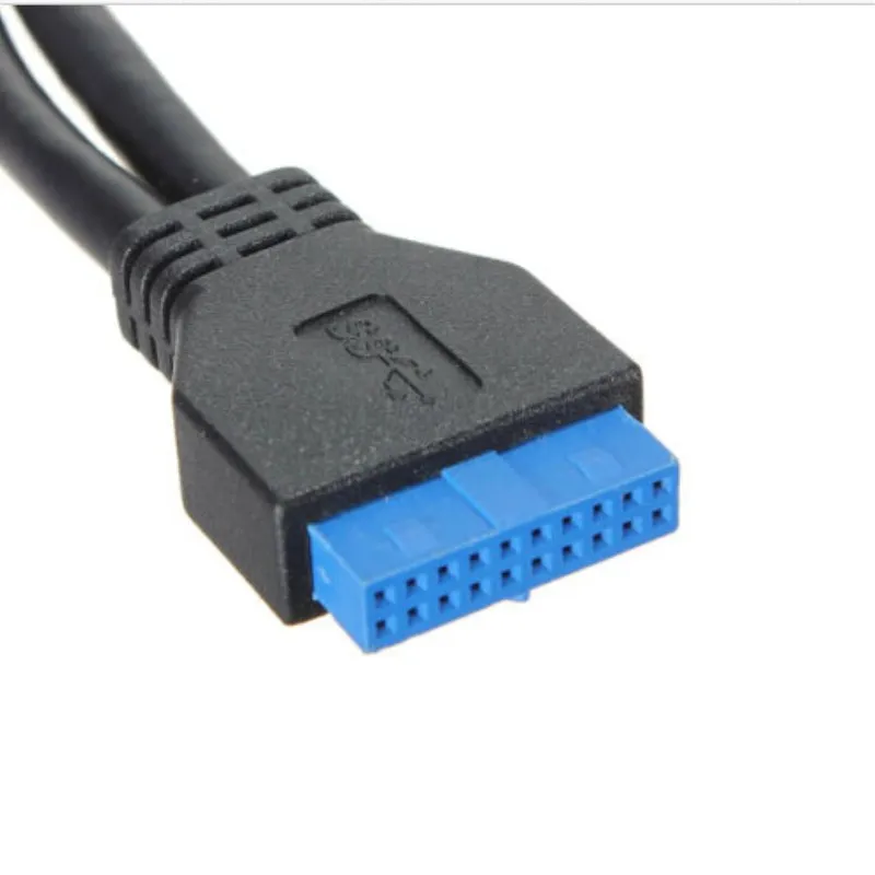 0 25 м 2 порта USB 3 A разъем на 20-контактный кабель материнской платы 20pin/19pin к usb3.0