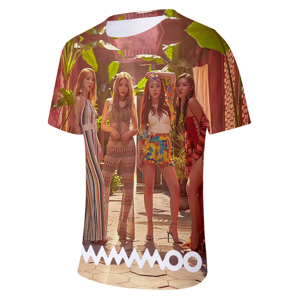 MAMAMOO/детская футболка Лидер продаж повседневная приталенная одежда с короткими