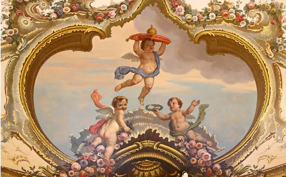 Европейский здание студийной съемки под заказ большие Настенные обои с 3D стерео