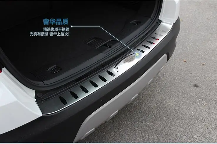 Автомобильный внешний задний бампер накладка на бампер для buick encore vauxhall mokka opel 2013- аксессуары из нержавеющей стали для автомобиля-Стайлинг