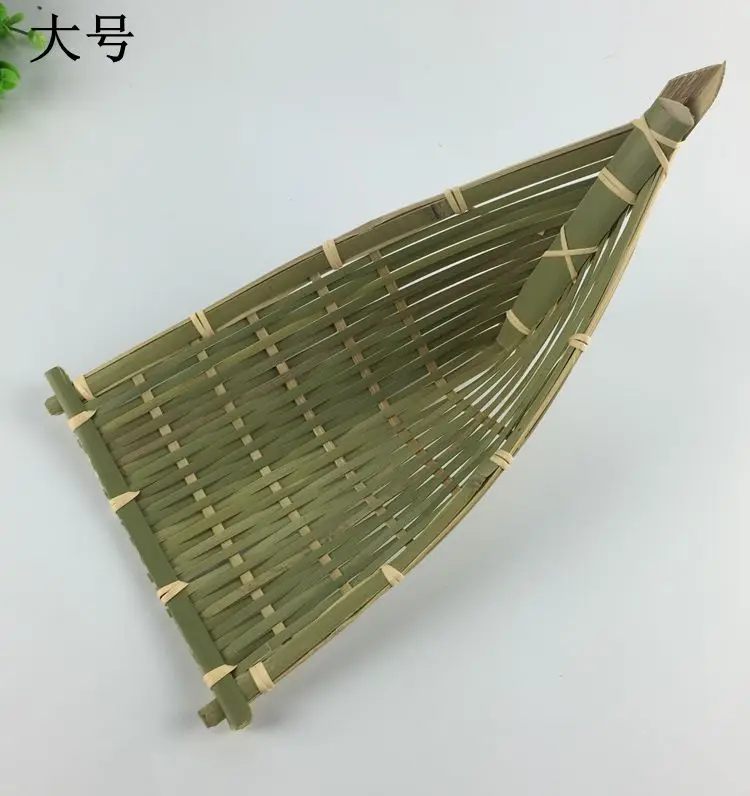 Фруктовые чашки тарелки бамбуковая корзина деликатесы тарелка совок Бамбуковая