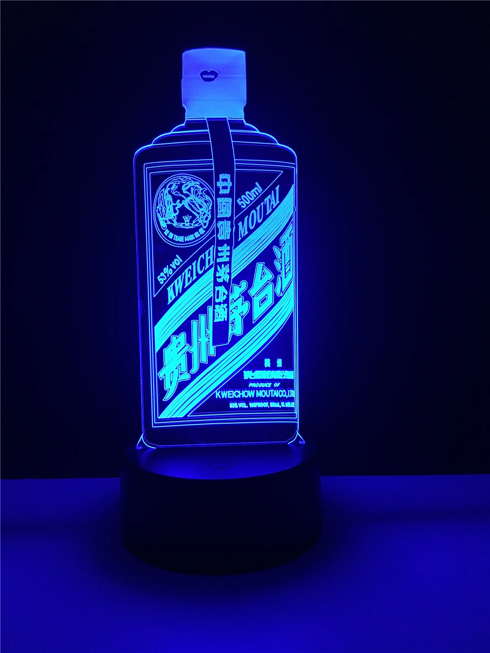 Luminaria Ночной светильник в китайском стиле 7 цветов с градиентным затемнением|night