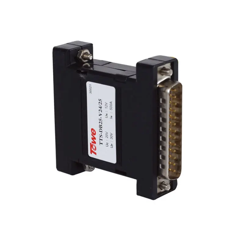 

TOWE AP-DB25-V24/25 25-pin D-type connector, 12V Data Line Protection RS232 RS422 RS485 connector SPD surge protector