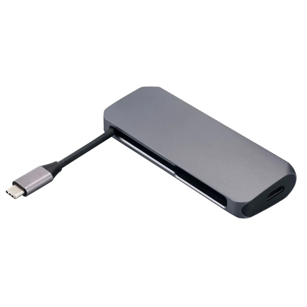 Usb-C To Hdmi 6-In-1Converter Can Accommodate Type-C Usb3.0 Sd Tf Card Hub Charging Expander Adapter#20 | Компьютеры и офис