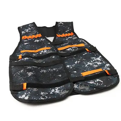 Новый Регулируемый тактический жилет с карманами для Nerf N Strike Elite Team камуфляж|vest