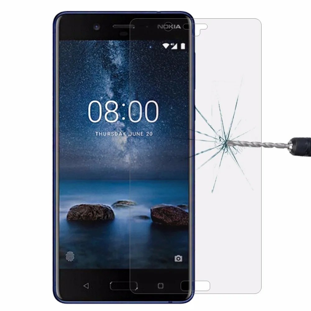 Закаленное стекло 9H 2.5D для Nokia 6() 7 3,2 7,1 8 8,1 Plus X5 X6 X7 X71, защитная пленка для экрана телефона