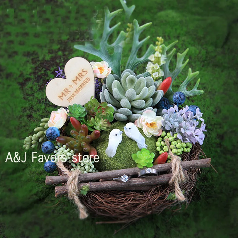 1 шт. уникальные подушки с изображением птицы из натурального рустикального леса