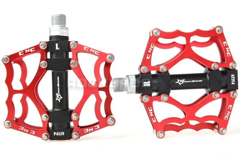 ROCKBROS велосипедные педали MTB BMX DH Горные алюминиевые педали 9/1" с плоским подшипником/платформой велосипедные педали Аксессуары