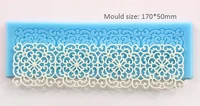 luyou luyou 2016 new arrival fashion lace flower shape 3d silicone fondant mould cake decorating tools diy cupcake mold fm875