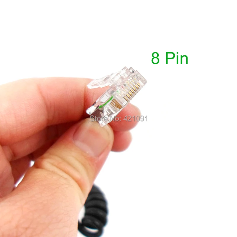 8 Pin RJ 45 HM 133 микрофон для ICOM IC 2725E 208H E208 207H D 800H автомобиль мобильной радиосвязи