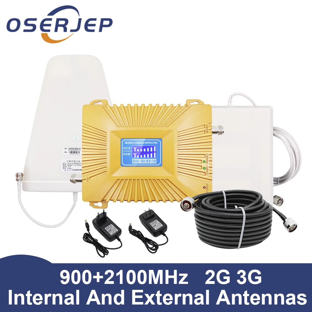 ЖК дисплей GSM 900 4G 1800 МГц двухдиапазонный ретранслятор LTE усилитель для телефона