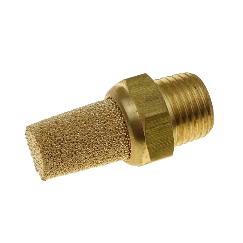3 шт. Пневматический Глушитель латунный глушитель фитинг фильтр шума редуктор