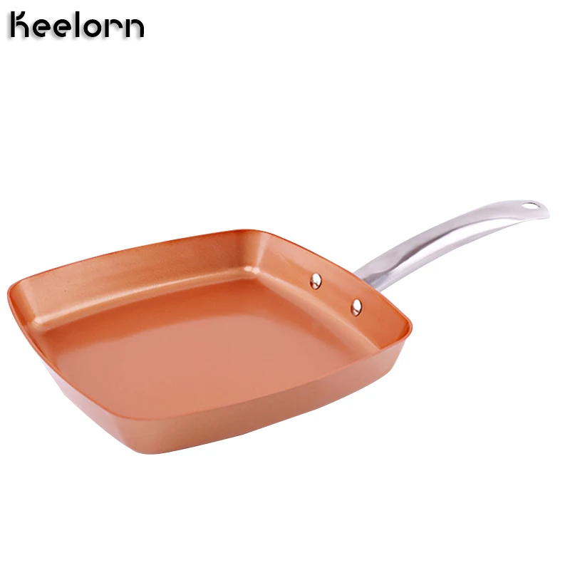 Red Copper Fry Pan