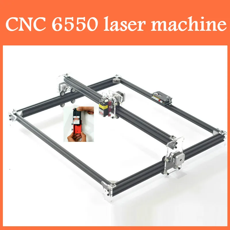 

65*50cm Mini 15W Blue CNC Laser Engraving Machine 2Axis DC 12V DIY Home Engraver Desktop Wood Router/Cutter/Printer Machine