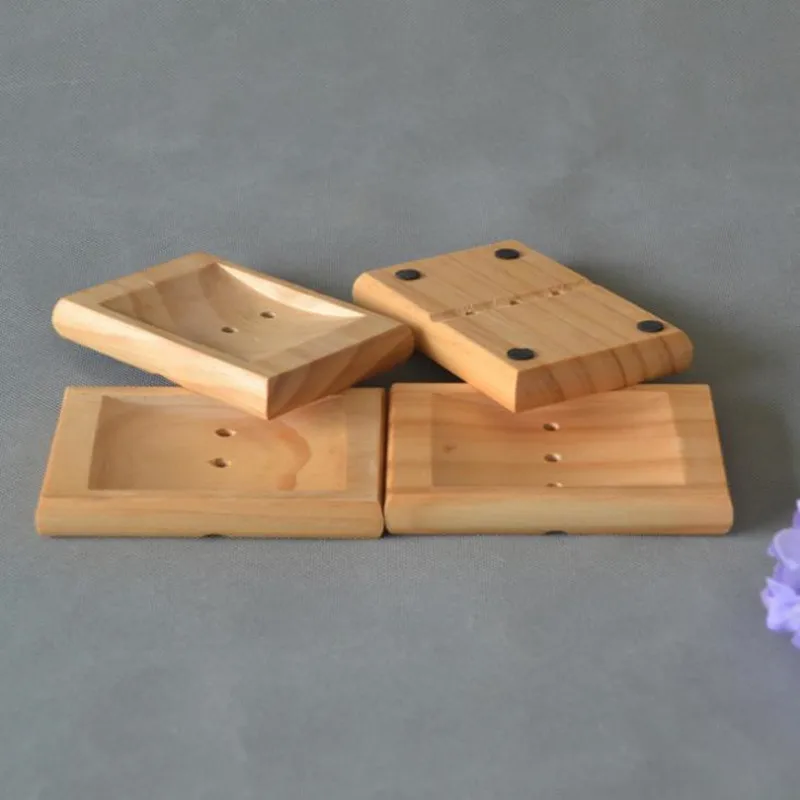 Подставка под мыло из натурального бамбука деревянная Коробка для мыла