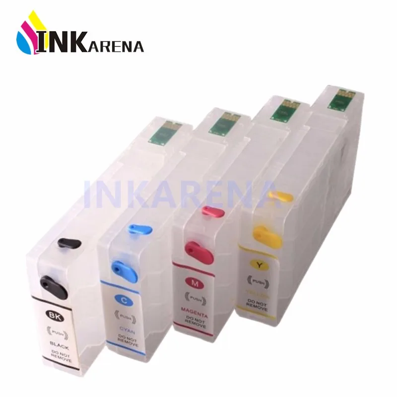Пополнения чернил комплект для EPSON T7011 рабочей силы pro WP4515DN WP4525 WP4595 WP4545 wp4015 wp4025