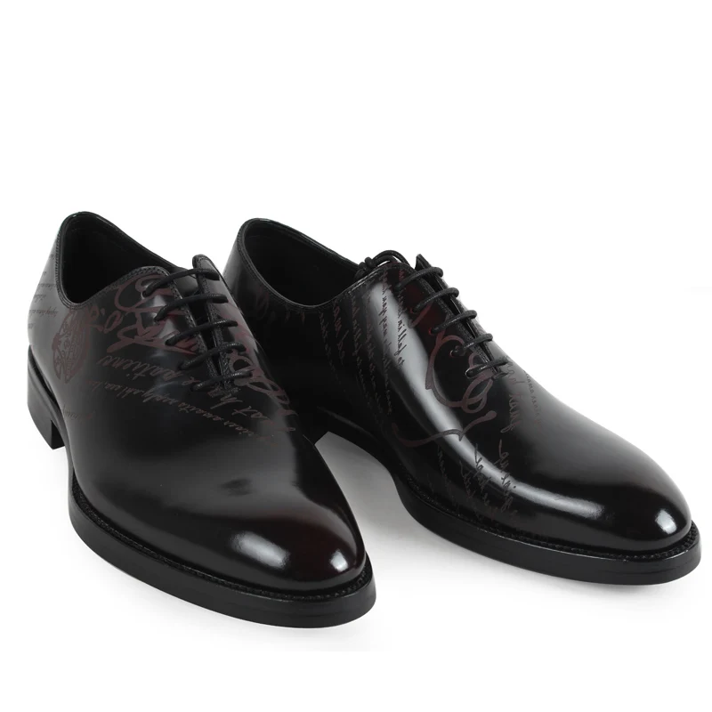 wine red VIKEDUO/Коллекция года; классические мужские туфли в винтажном стиле; Blake; модельные туфли из натуральной телячьей кожи для отдыха; Мужская официальная обувь; свадебные офисные туфли; Zapatos - Цвет: wine red