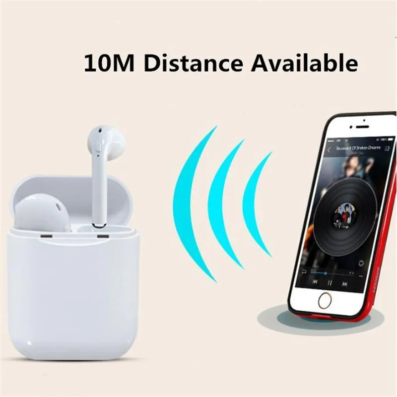 Bluetooth 5.0 i11 tws Earphones with Mic Wireless Headphones Support Binaural Call 3D Stereo Sound with Charing Box vs i10 i80