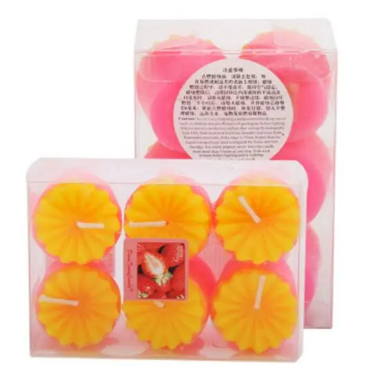 Арома-свечи ароматические свечи восковые романтические розовое время горения 3