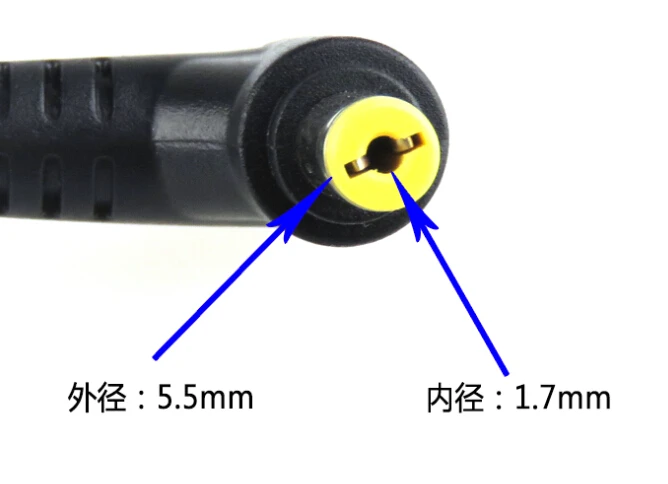 

New style Ac adapter for ACER light 350 370 P100 660 610 C100(19v3.16A)