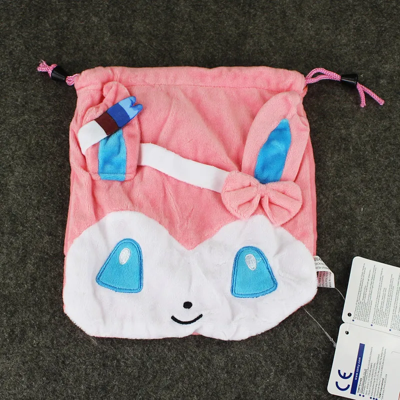 13 см милый плюшевый Кошелек для монет EEVEE Espeon Sylveon Umbreon мини-сумка Плюшевые Мультяшные сумки кошельки карманные игрушки Мультяшные плюшевые игрушки подарок