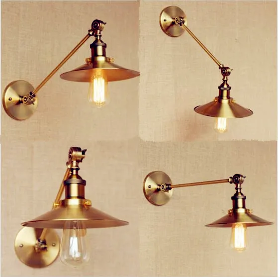 Adjsutable настенный светильник с длинным кронштейном Светильники для спальни