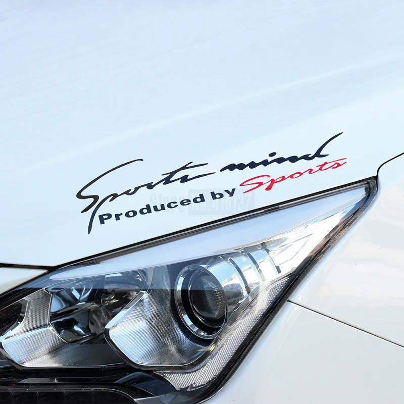 Автомобильные наклейки отражающая лампа для бровей захватывающий спортивный