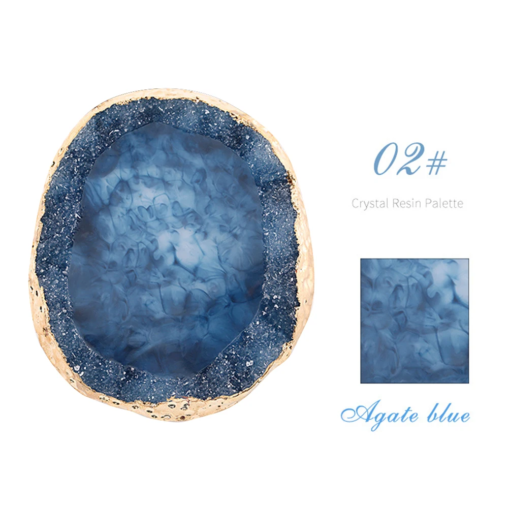 1 шт. прозрачный камень для дизайна ногтей цветной дисплей палитра доска практики