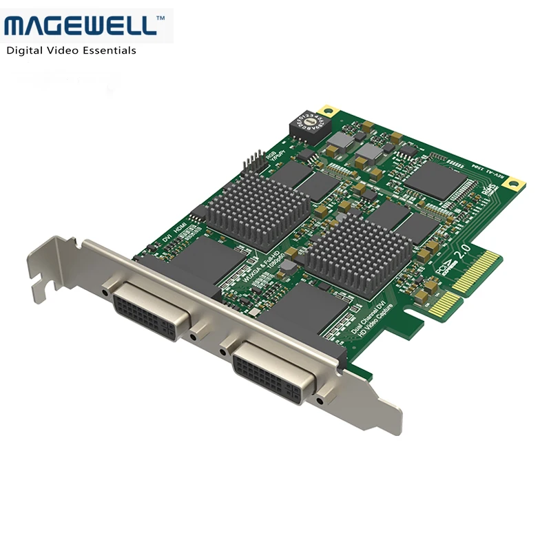 Видеокарта видеозахвата Magewell Pro Capture Dual DVI нового поколения с поддержкой
