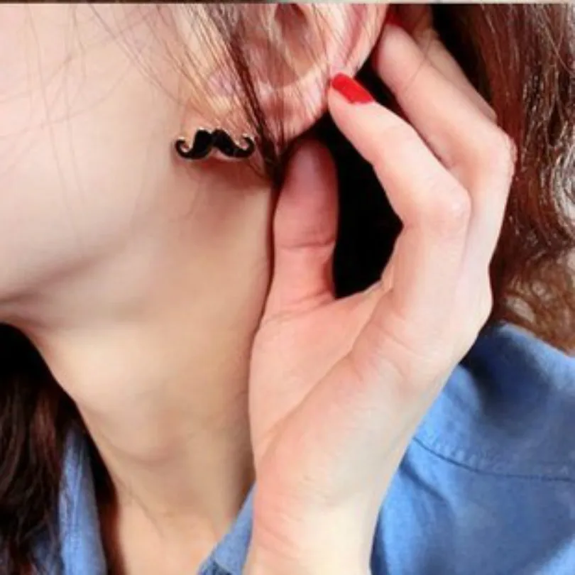 Женские серьги в виде усов геометрические усов|earings fashion jewelry|earrings jewelrycute earrings |