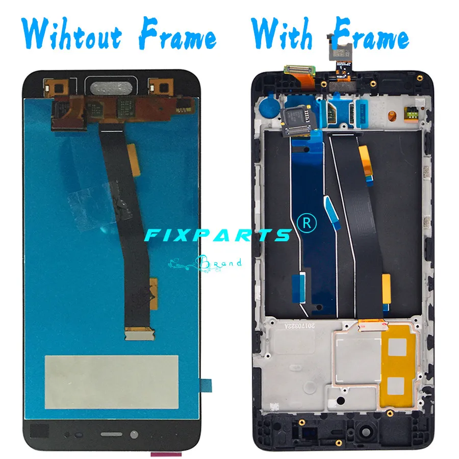 5.15-дюймовый ЖК-дисплей для Xiaomi Mi 5 Mi5S 5S с сенсорным экраном и сборкой цифрового дигитайзера Запасные части для Mi5.