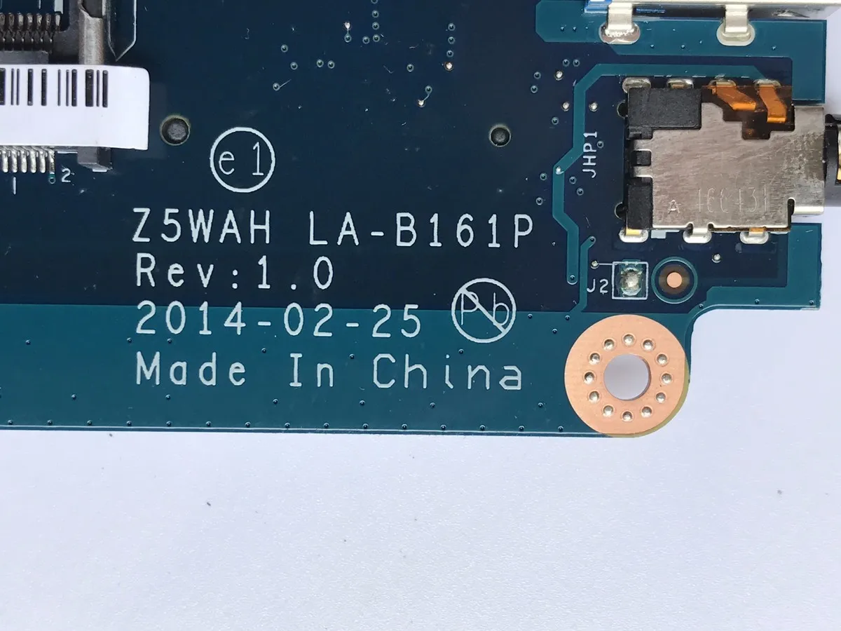 NBML811004 Z5WAH LA-B161P для Acer Aspire 15 6-дюйма E5-571P Core Материнская плата Intel ноутбука DDR3L 100%