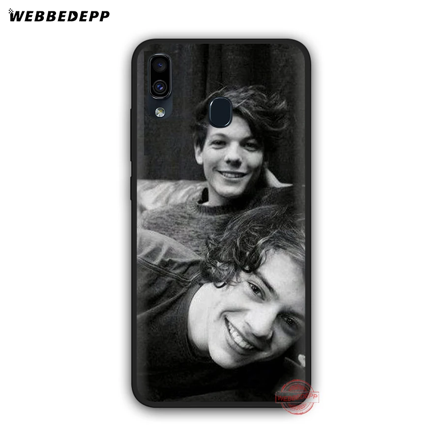 WEBBEDEPP Ларри Stylinson мягкий чехол для телефона с изображением цветов Samsung A50s A40s A30s A20s