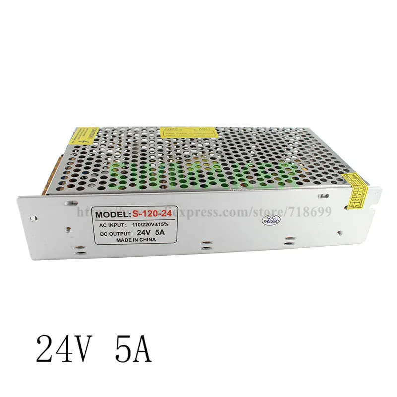 SWMAKER 3D printer power supply 24V 5A self cooled switch high quality for accessories | Компьютеры и офис