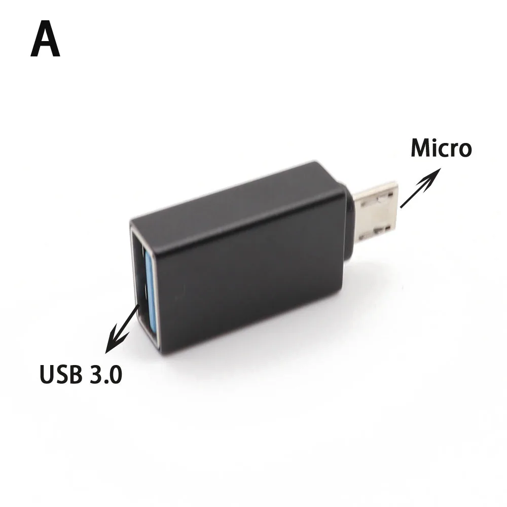 OTG type c usb адаптер micro 3 1 0 зарядный преобразователь данных для samsung s8 huawei sony one plus