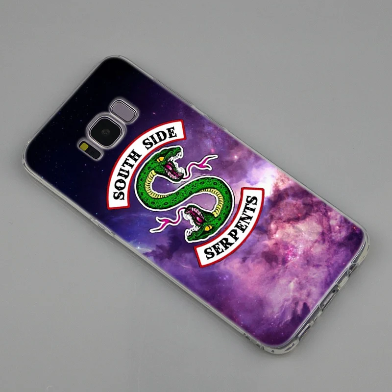 Силиконовый чехол Riverdale South Side Serpents с логотипом для Samsung Galaxy Note 10 Plus S8 S9 S10 5G S6 S7 Edge S5