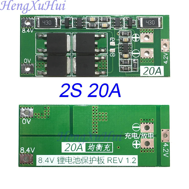 

Литий-ионная батарея 2S20A Щит защиты печатной платы (выравнивание зарядки опционально) 10 шт./упак.