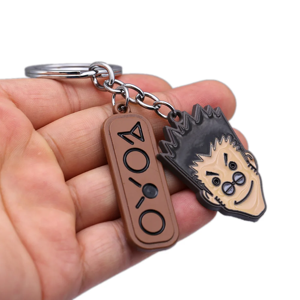Брелок для ключей из аниме Hunter x Leorio Paladinight Kurapika Hisoka металлические фигуры модный