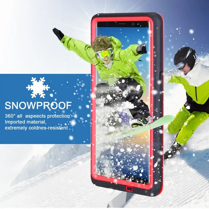 Waterproof Case For Samsung Galaxy Note 8 Luxury Original 360 Full Protection Matte Cover Shockproof |