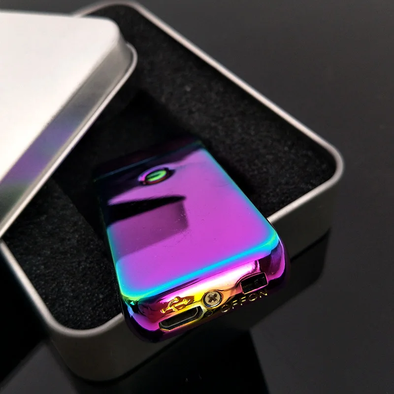 Лучший USB-светильник Радужный карманный электронный сигаретный светильник