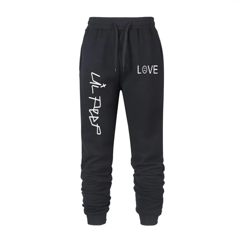 Мужские шаровары Love lil. peep jogger штаны из хлопка новые мужские брюки для фитнеса