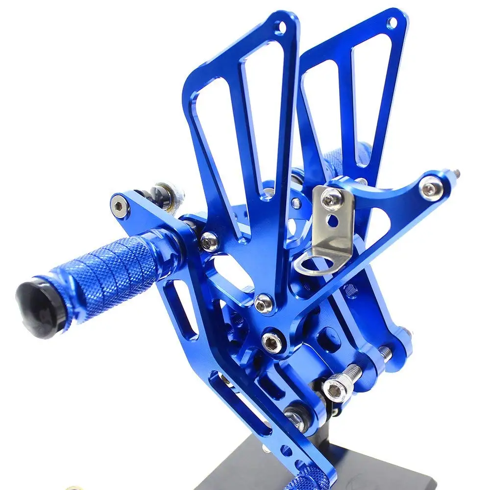 Для Suzuki GSXR1000 K7 K8 2007-2008 мотоцикл задний Набор аксессуаров CNC регулируемый подножки