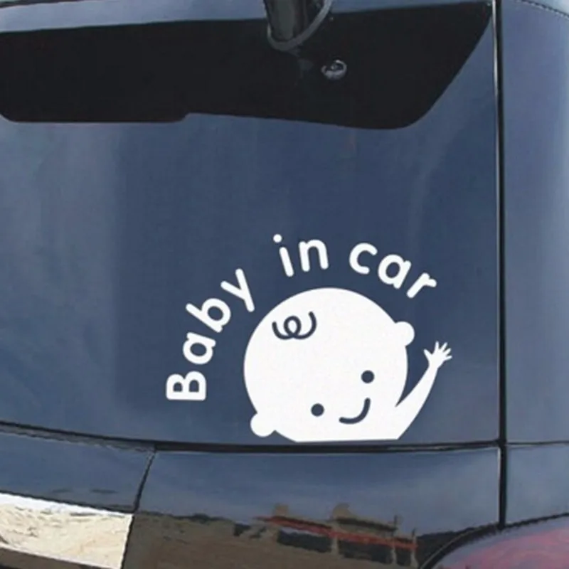 Dropship 1PCS Car Sticker Creative Vinyl Window Decal Accessories Fashion Baby In Auto Waterproof DIY Car-styling Decoration | Автомобили