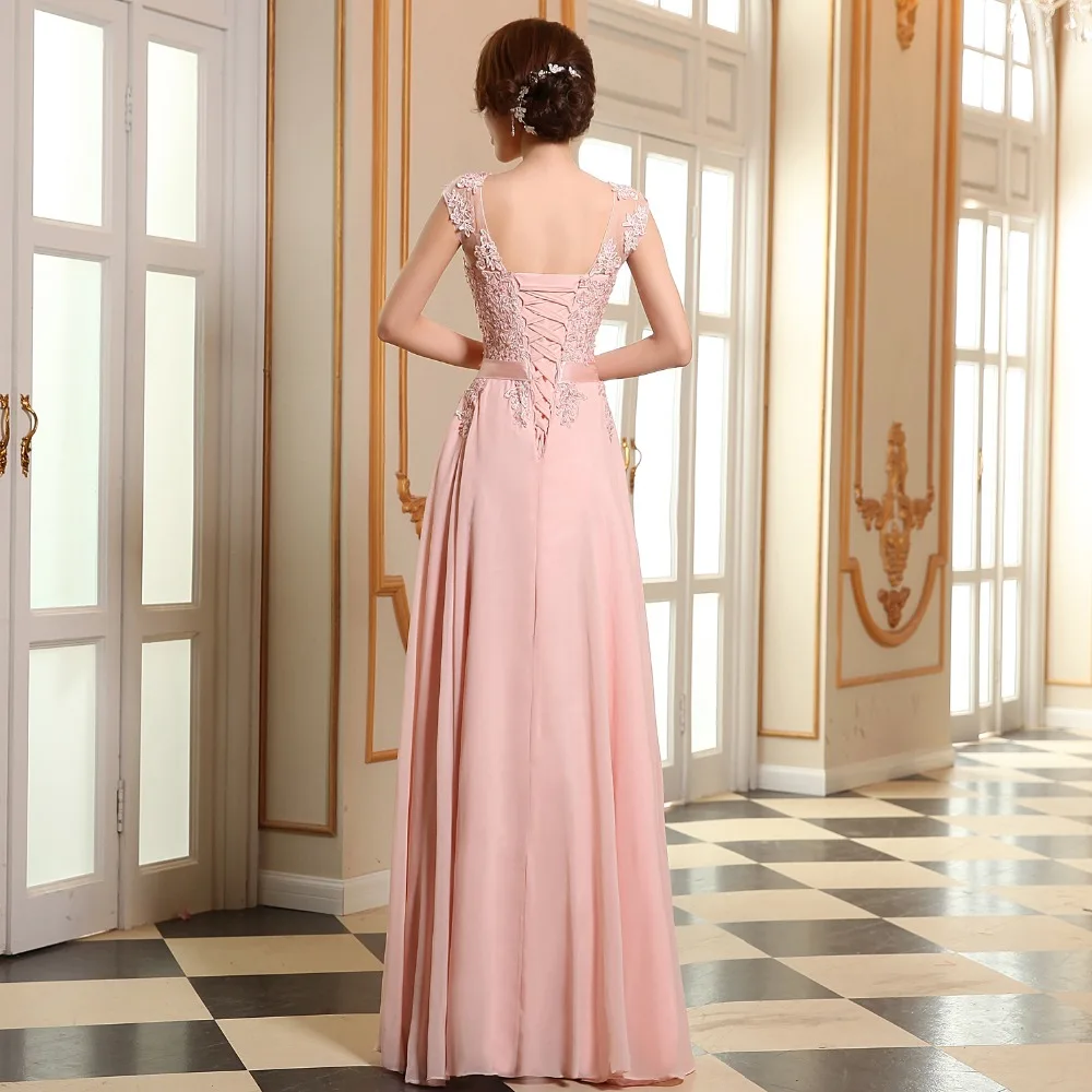 Длинное платье подружки невесты кораллового цвета quinceanera ever pretty royal blue 2020 |