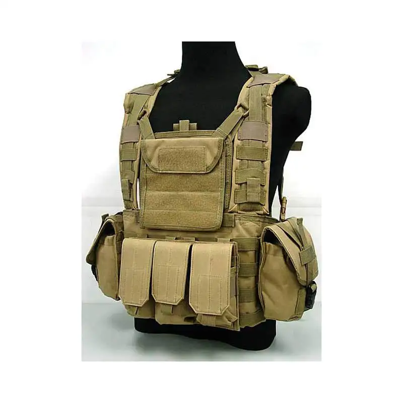 Военный жилет с мешочком для воды USMC тактический боевой Molle RRV нагрудная