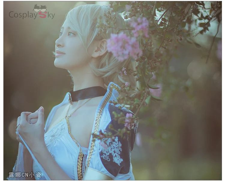 Final Fantasy XV Lunafreya Nox Fleuret платье косплей костюмы FF15 женские вечерние платья Хэллоуин